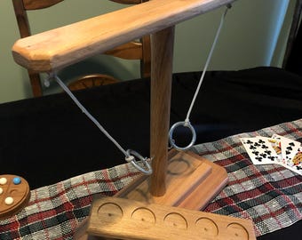 Hardwood Hook and Loop Game