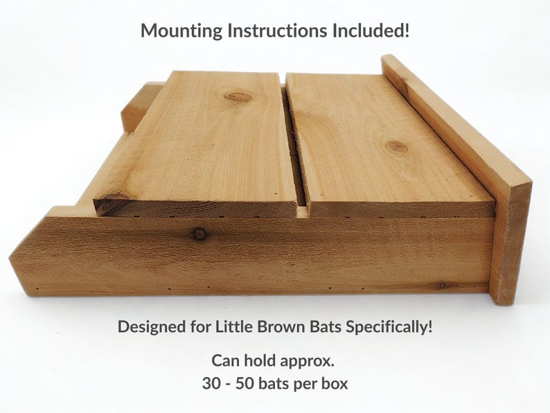 Easy Hang Handmade 2 Chamber Cedar Bat House - Etsy