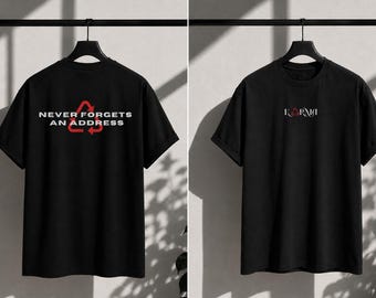 Karma Never Forgets An Address T-Shirt, Unisex Cotton Streetwear Tee