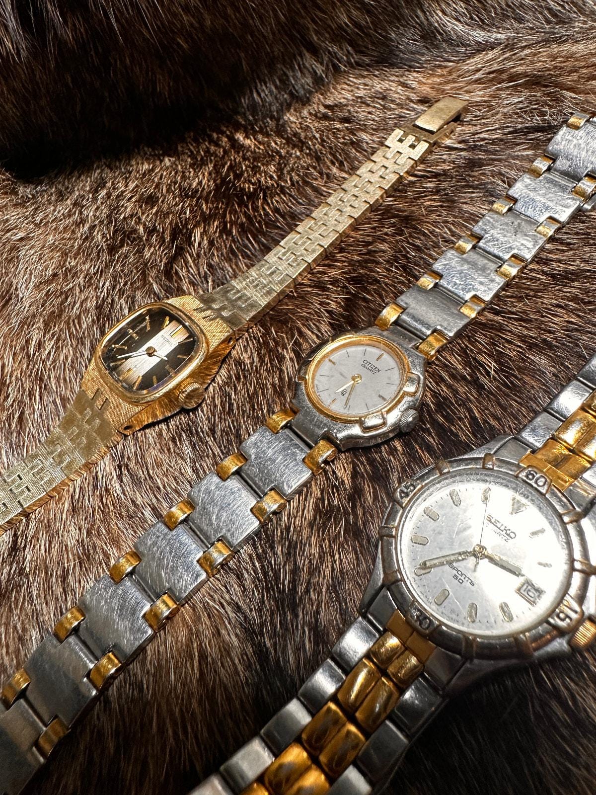 綺麗な稼働品❗️CITIZEN XC QUARTZ RING WATCH S925 Citizen Watch Ring - Etsy