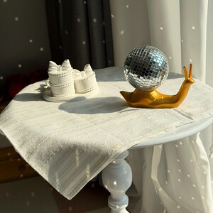 Miniestatua de caracol disco: escultura animal original para estante o escritorio imagen 10