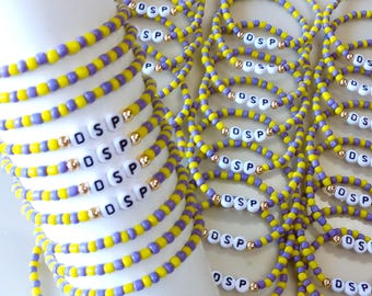 Bracelets d'amitié personnalisés en perles (commande en gros) / Cadeaux d'invités personnalisés avec nom / Cadeau pour elle / Cadeaux personnalisés pour fêtes, événements et anniversaires (vente en gros)