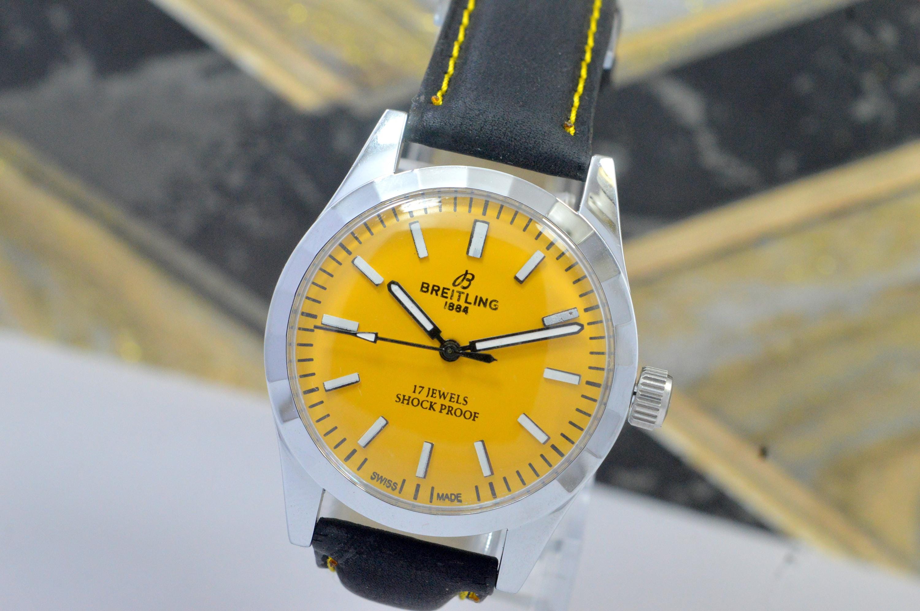 BREITLING 1884 イエロー/ブラック モデル BREITLING 1884 イエロー/ブラック モデル Breitling 1884