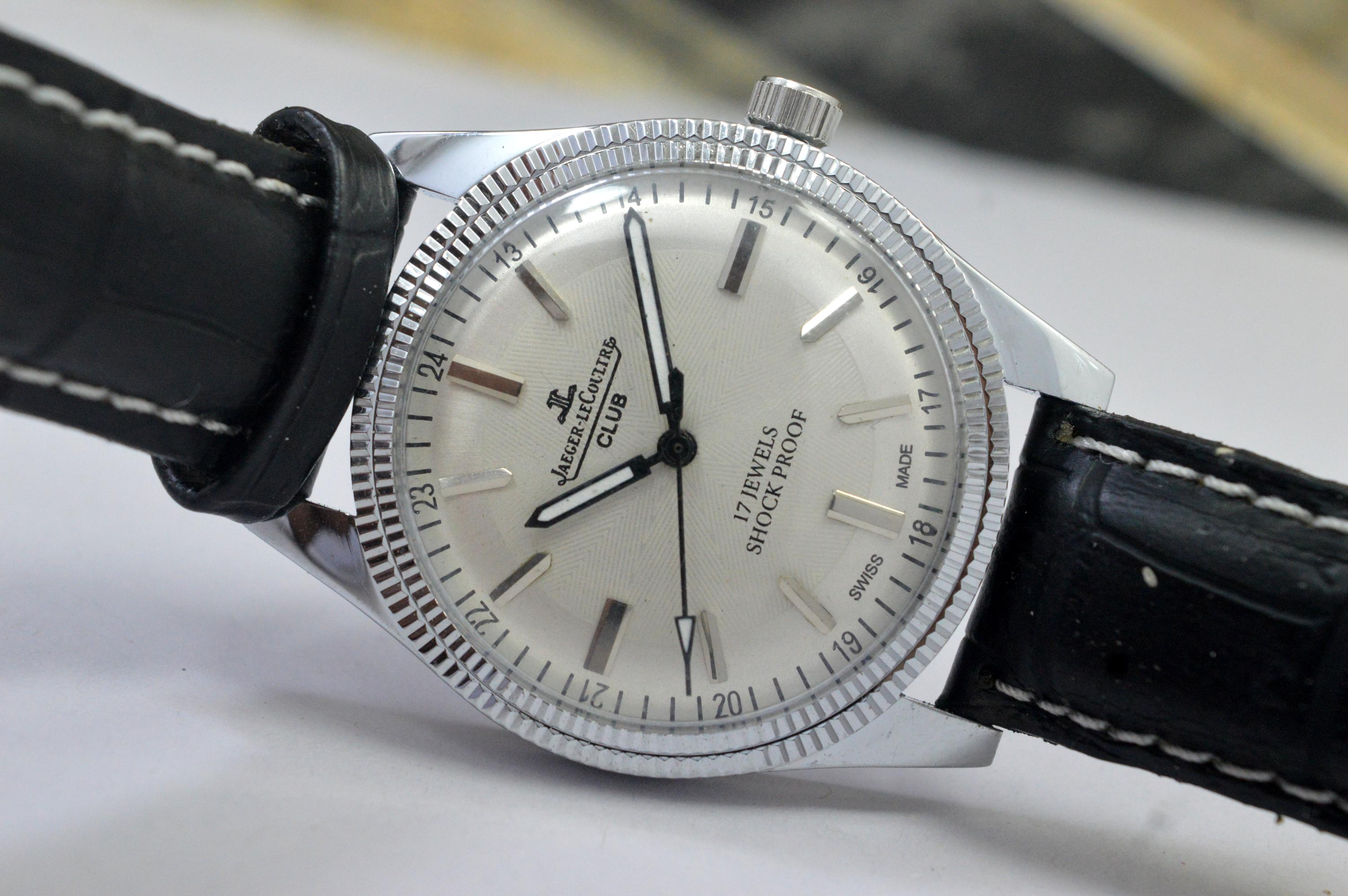 ヴィンテージ ジャガー・ルクルト メンズ スイス製 ST-96 機械式手巻き