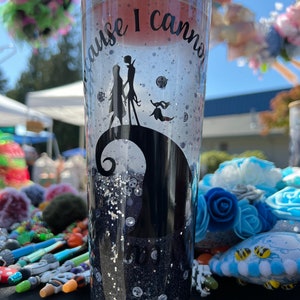 Jack snow globe tumbler