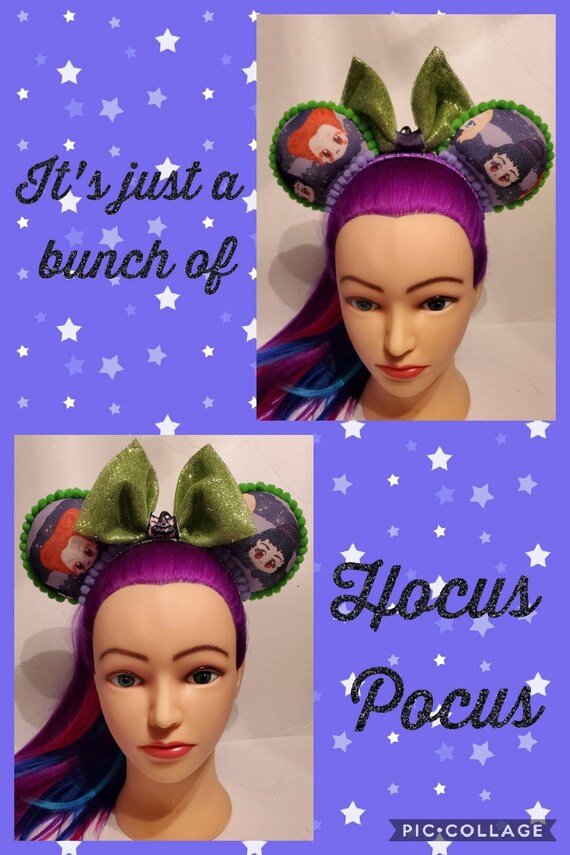 Its all just a bunch of Hocus Pocus||3D Printed Ears Headband,|Disney-Inspired Ears