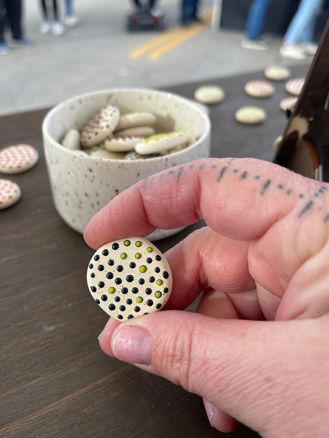 Handmade Pottery Fidget Stones ADHD, ADD, Neurodivergent, Autistic Etsy