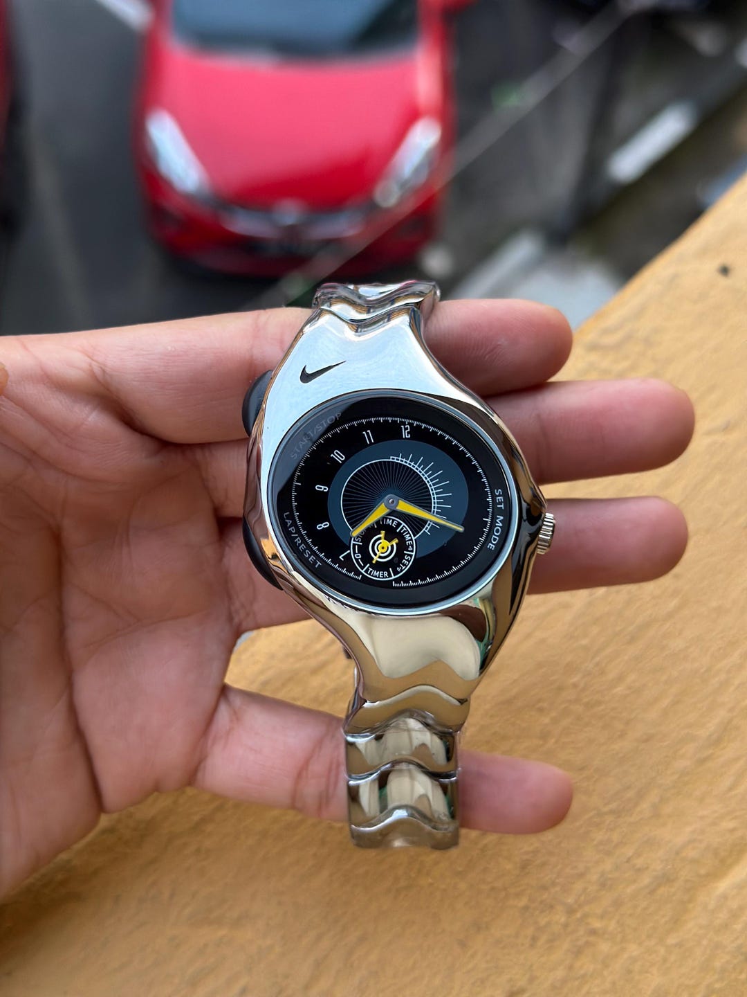 Nike triax 腕時計 希少 動作確認済 希少 NIKE TRIAX WATCH NIKE時計 ナイキウォッチ y2k ヴィンテージ