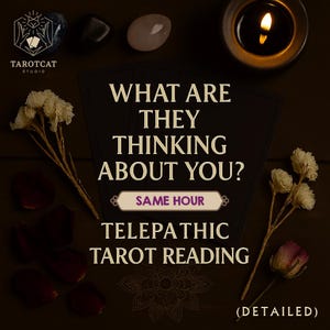 Same Hour Telepathische Tarot Legung – Gedanken & Gefühle offenbaren, ehrliche Einsicht