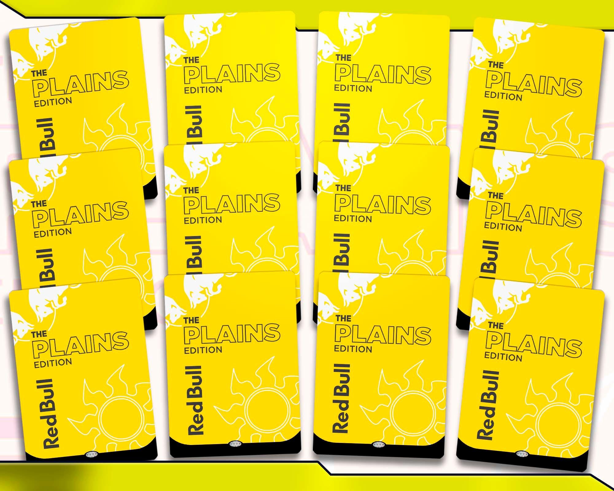 Redbull Basic Plains Lands Set/ Proxy 24 Fullart Set for EDH