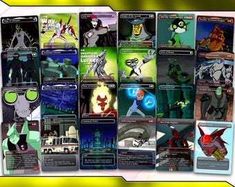 Ben 10 Agroo Stax / Winota Commander Deck / Premium Paper Proxy Deck / 100  Cards + Tokens / Ben 10 Classic Theme Bracket 3 Edh Magic Deck - Etsy