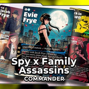Spy X Family Assassins Commander Deck: Jacob Evie Frye Proxies