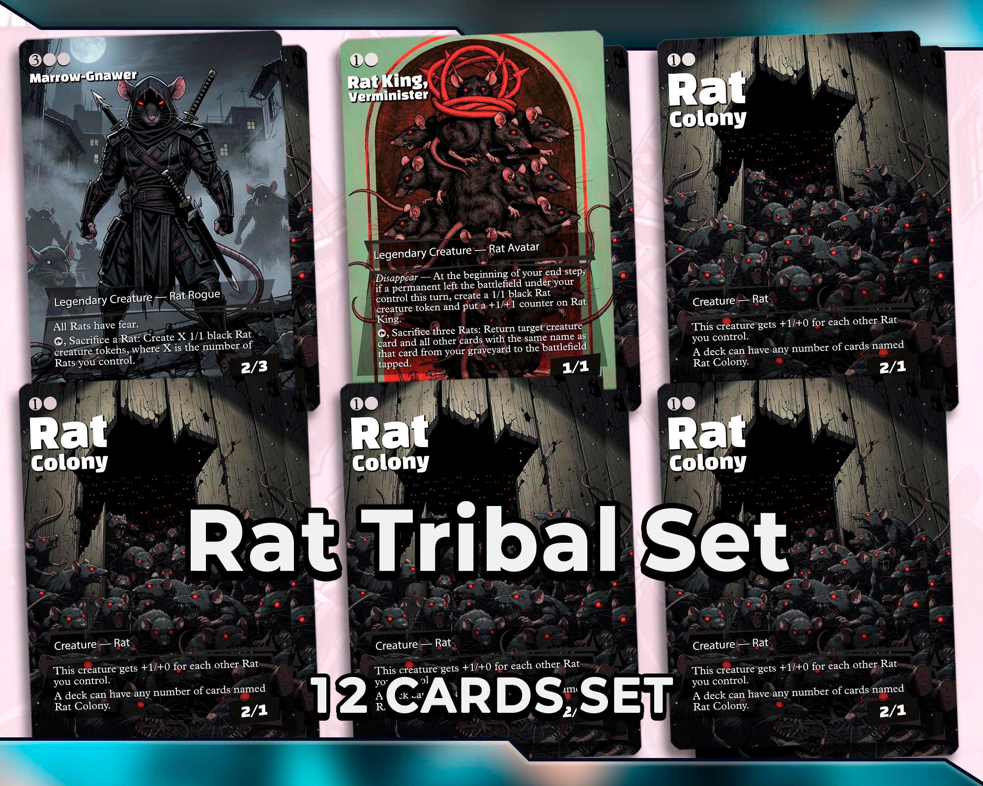 mtg rat tribal commander deck Rats - SLD Marrow-Gnawer - EDH English Format Marrow-Gnawer ELITE Rat Tribal Tokens