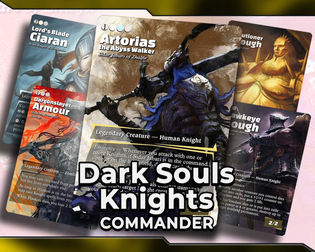 mtg dark souls commander deck Custom ElkoyTCG MTG Commander Deck EDH Deck