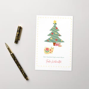 Cat gift postcard