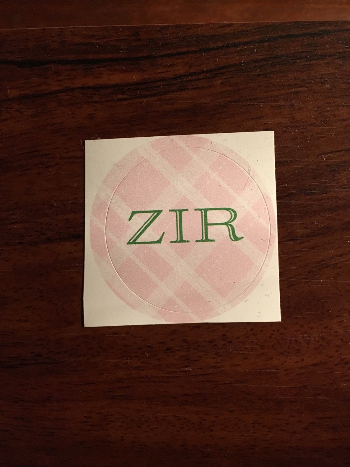 Zir Pronoun Sticker Etsy