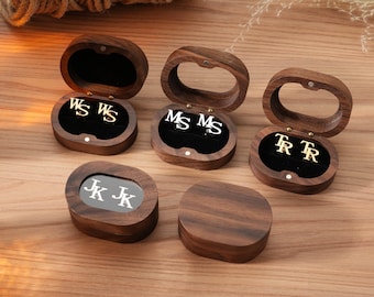 Personalized Groomsmen Gifts, Groomsmen Cufflinks, Custom Initial Cufflinks for Men, Best Man Gifts, Groomsmen Proposal, Cufflinks for Groom