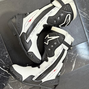 Alpinestar  Motorcycle Motorbike Racing Leather Boots Biker Shoes