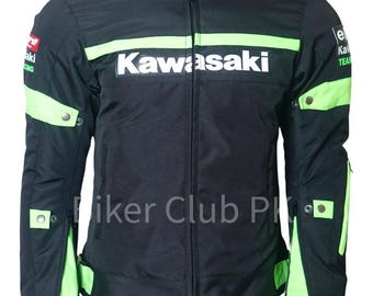 Kawasaki Motorcycle jacket Mesh Fabric Summer Motobike Jacket