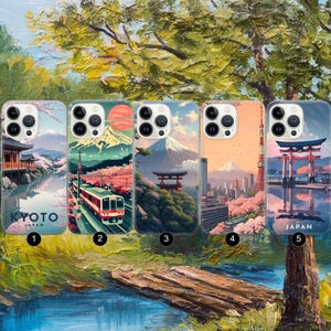 Japan Handyhülle für iPhone 16e, 15, 14, 13, 12, 11, Google Pixel 9 Pro, 8, 7A, Samsung S25 edge, S24 FE, A71, A36