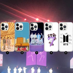 BTS phone case for iPhone 16e, 15, 14, 13, 12, 11, Google Pixel 9 Pro, 8, 7A, Samsung S25 edge, S24 FE, A71, A36