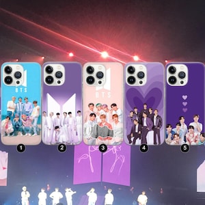 BTS phone case for iPhone 16e, 15, 14, 13, 12, 11, Google Pixel 9 Pro, 8, 7A, Samsung S25 edge, S24 FE, A71, A36