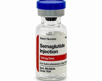 5ml vial semaglutide Peptide Vial Labels for 3ml & 5ml Vials | 1.5