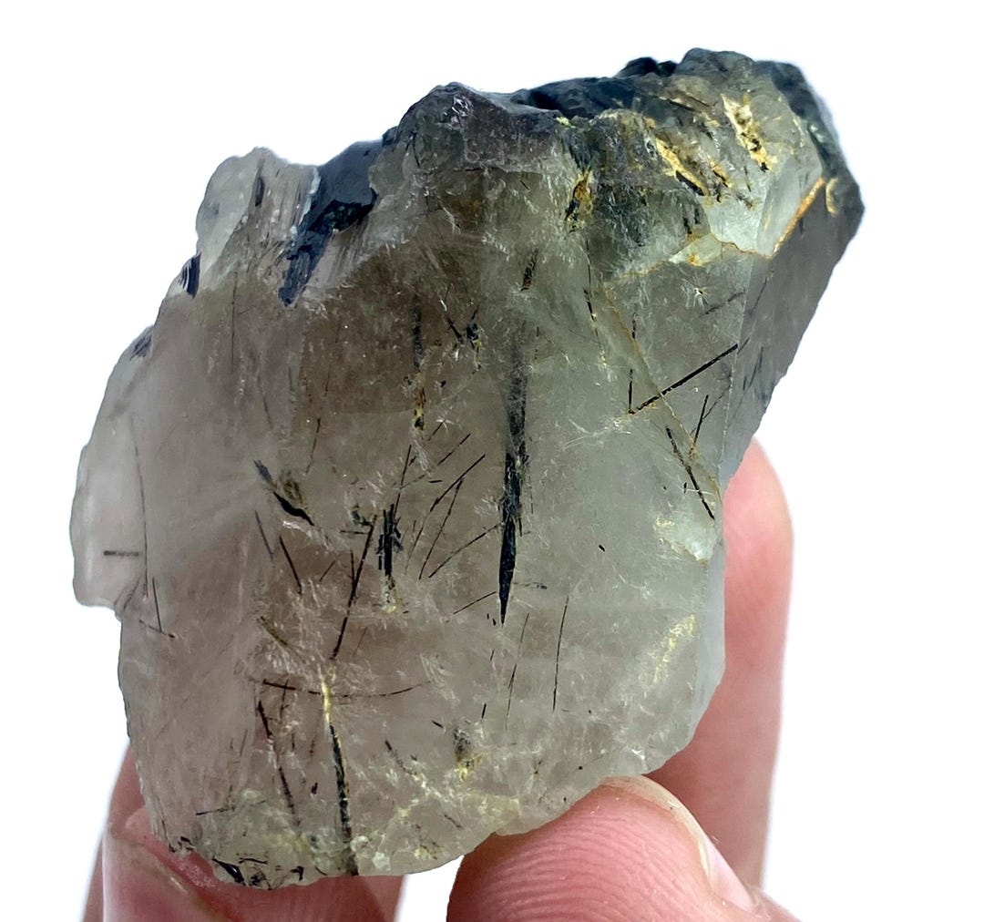 184 Carat Rutile Quartz Cluster, Raw Natural Specimen - Etsy