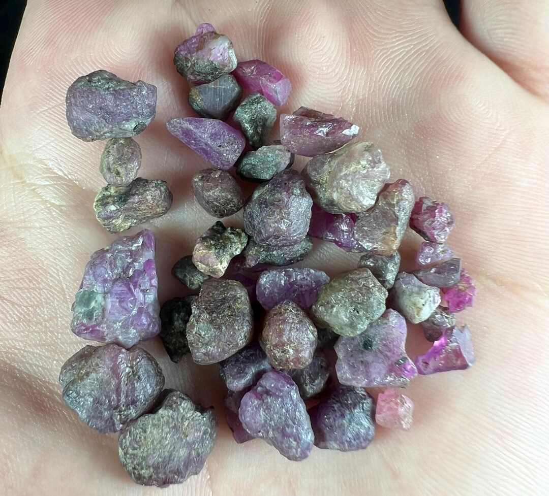 Ruby Stone Stick Natural Ruby Rough Sticks, Raw Gemstone Beads, 95 Carat Lot - Etsy