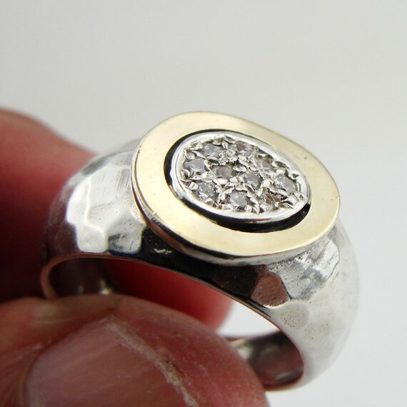 9k cz best sale ring