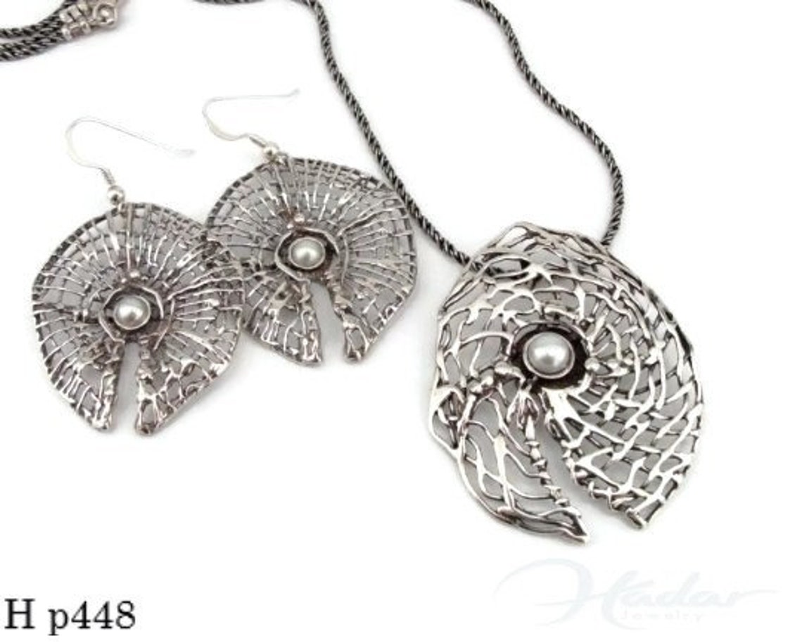 Sterling Silver Pendant Jewellery Pendant Hadar Jewelry Etsy