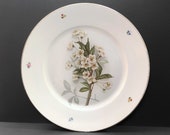 Large Vintage Bavarian Plate, Transferware, Wall Hanging, Collectable Plates, Cake Plate, Serving Platter, Porcelain, Mid Century, Bavaria