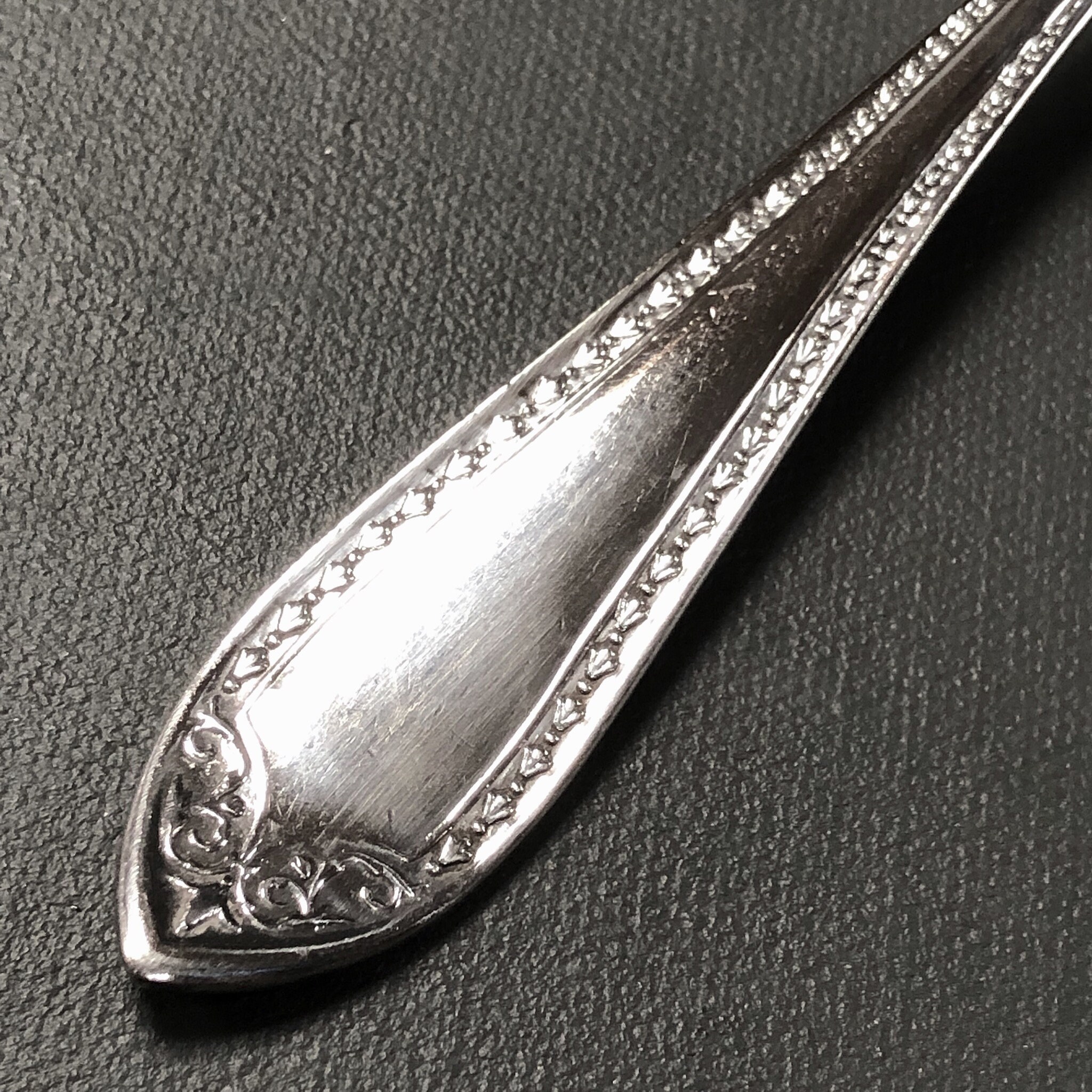 Victorian Serving Fork Bread Fork Silver Plated Fork Etsy