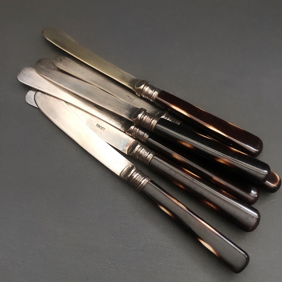 Butter Spreaders Butter Knives 1920s EPNS Antique Flatware Etsy