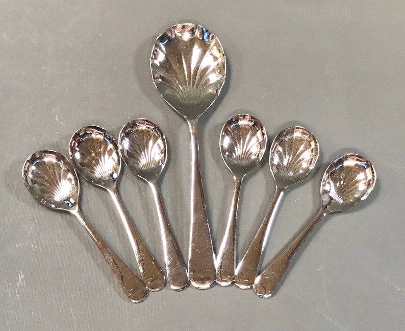 Antique Spoons English Antique Spoons Sheffield England Etsy