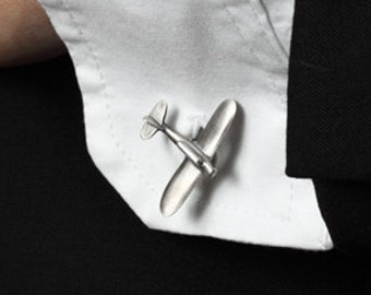 Gift for Pilot, Pilot Gift,Pilot Gifts for Him,Custom Pilot Gift, Sterling Silver Airplane Cufflinks for Pilots,Pilot Husband,Aviation Gifts