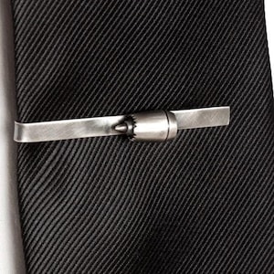 Personalized Jet Engine Tie Bar - Cool Christmas Tie Bar with Jet Engine Makes Great Aviation Gift, Valentine&#39;s Day Gifts