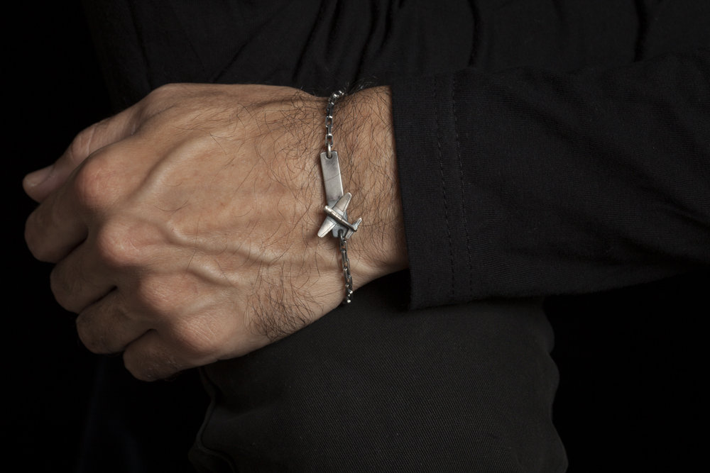 Airplane bracelet mens sale