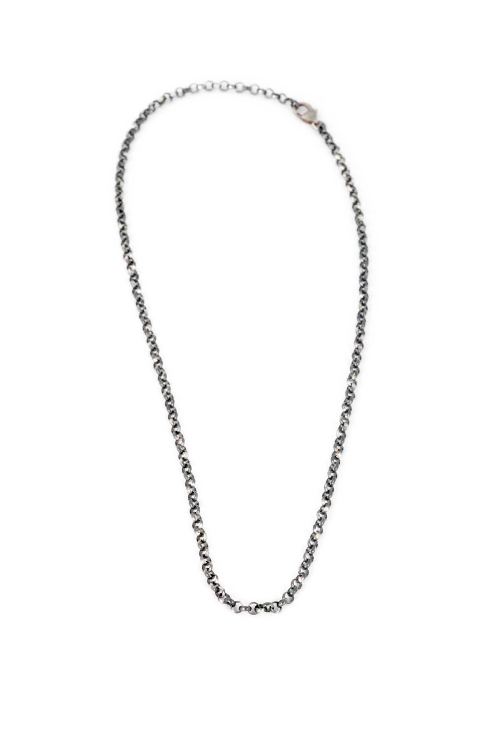 Christmas Gifts Mens Silver Chain Necklace Mens Silver Chains Etsy