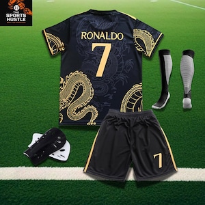 Real Madrid Black Dragon Jersey - Etsy