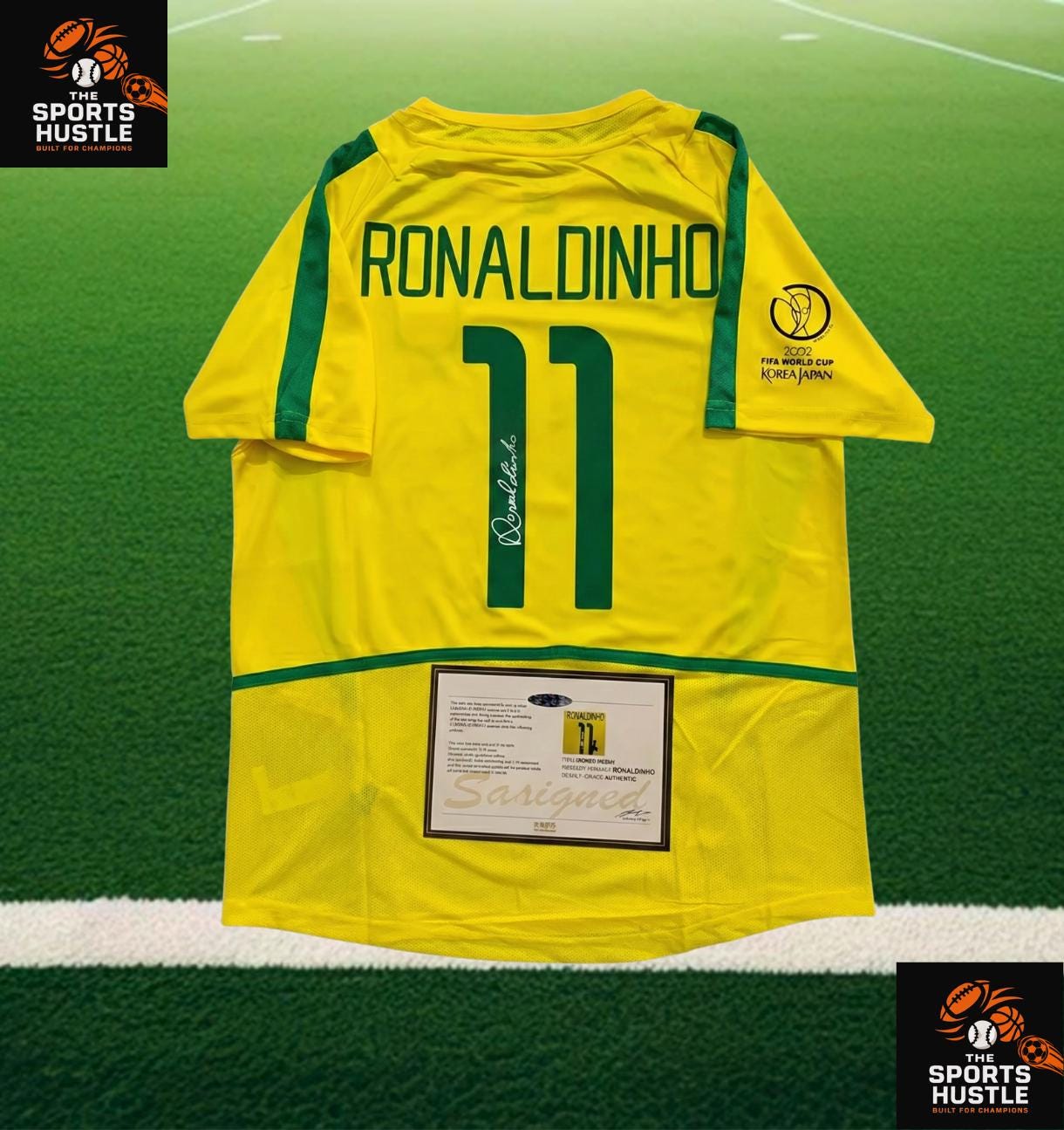 BRESIL DOMICILE COUPE DU MONDE 2002 - My Maillots