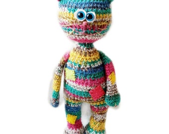 Padrão animal de gato amigurumi, tutorial de gatinho de crochê, pelúcia animal, padrão de crochê de gatinho, pelúcia de gatinho PDF
