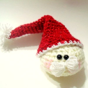 Crochet Pattern, Amigurumi Santa Claus Pattern, Crocheted Santa Pattern, Christmas Gifts, New Year ornaments, Tutorial, christmas decoration