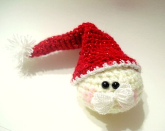 PDF Pattern, Amigurumi Santa Claus, gehäkelte Weihnachtsmann Pattern