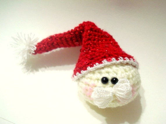 Crochet Pattern, Amigurumi Santa Claus Pattern, Crocheted Santa Pattern, Christmas Gifts, New Year ornaments, Tutorial, christmas decoration
