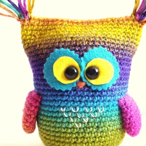 Crochet Pattern, Owl, Instant Download, Crochet tutorial, Crocheted Owly, amigurumi toys, handmade gifts, plush animal image 5