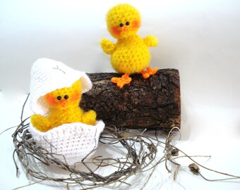 Easter egg PATTERN, Amigurumi Pattern, PDF Crochet Amigurumi Chicks, Tutorial, Chick Pattern, Farm animals, toy tutorial