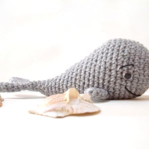 PDF Crochet Pattern, Whale Pattern, Crochet Tutorial, Amigurumi Narwhal Pattern, Crochet Whale Pdf Tutorial, Narwhal, sea creatures, animals