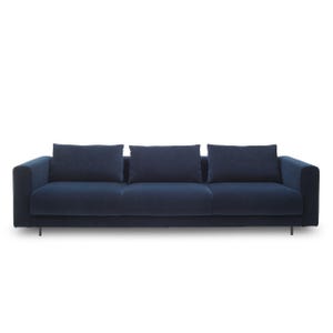 Enki Sofa  – Luxury Designer Sofa with High Back Cushions, Elegant Modern Comfort Seating