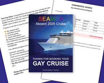 Gay Cruise Prank Mailer